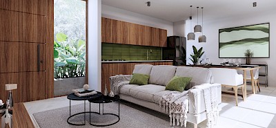 Departamento Trana en Temozón, mod. Mía