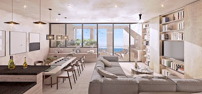 Penthouse en Bajareque Telchac, mod. 2