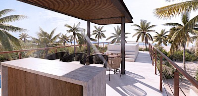 Villa en Bajareque Telchac, mod. B