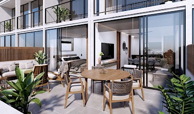 Departamento en Halvo, mod. 1 habitación