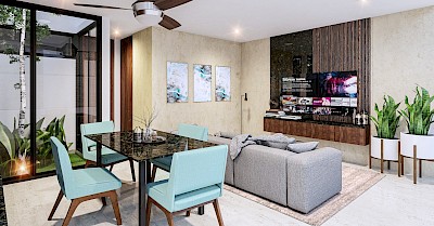 Departamento en Luer, mod. 1 hab