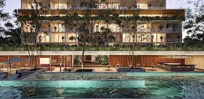 Penthouse en Camporal Condos, mod. C